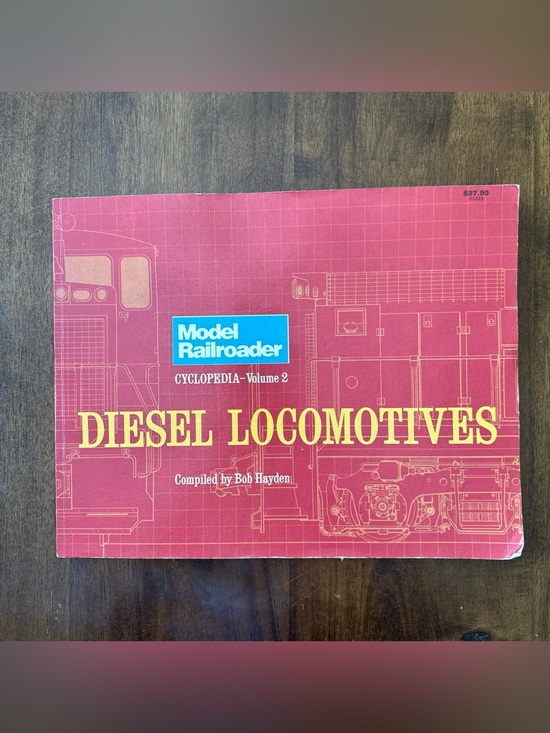 Model railroader Other - Model Railroader Cyclopedia Vol. 2 Diesel Locomotives Bob Hayden 1980 Soft Cover